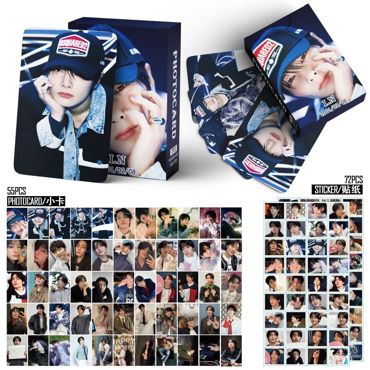[PRE-ORDER] STRAY KIDS MEMBERS 'Dominate' lomocards (127pcs)