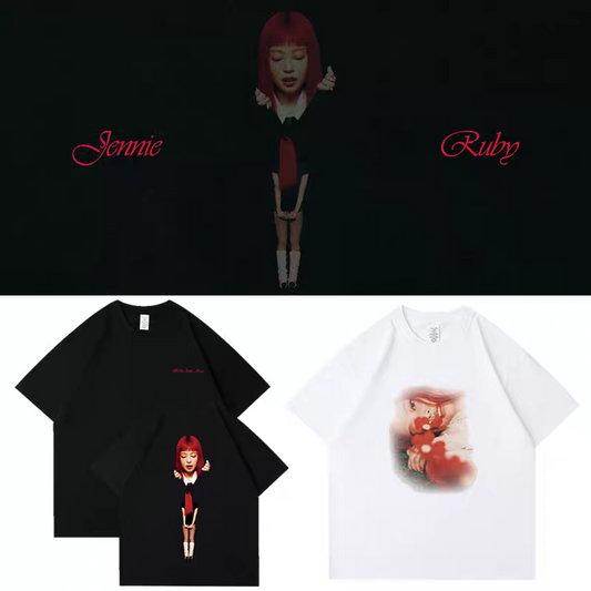 [PRE-ORDER] BLACKPINK Jennie 'Ruby' T-shirt