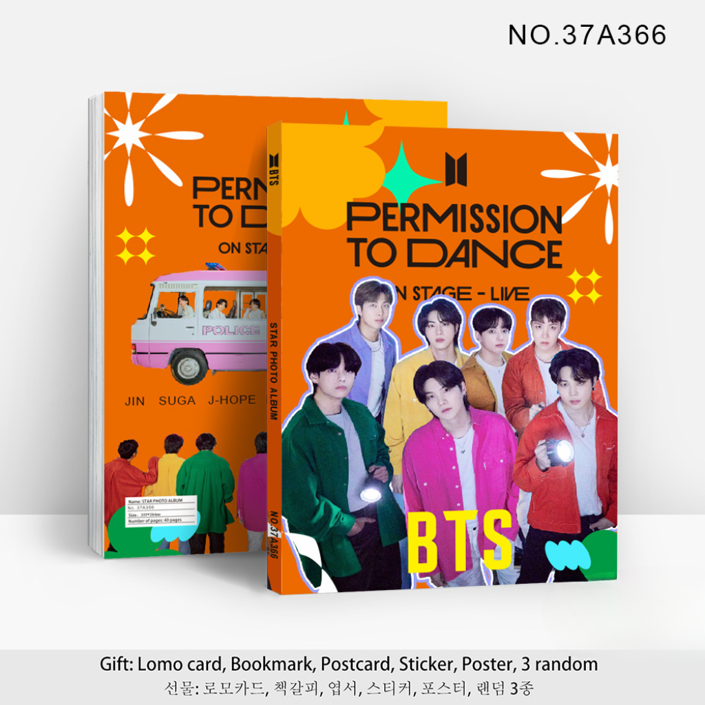 [Në Gjendje] BTS 'Permission To Dance' Photo Album