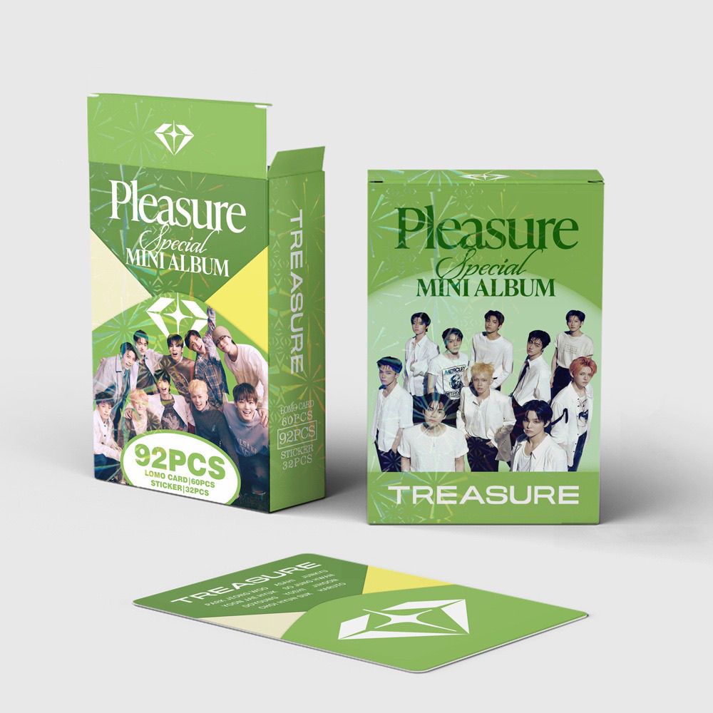 [PRE-ORDER] TREASURE 'Pleasure' lomocards (92pcs)