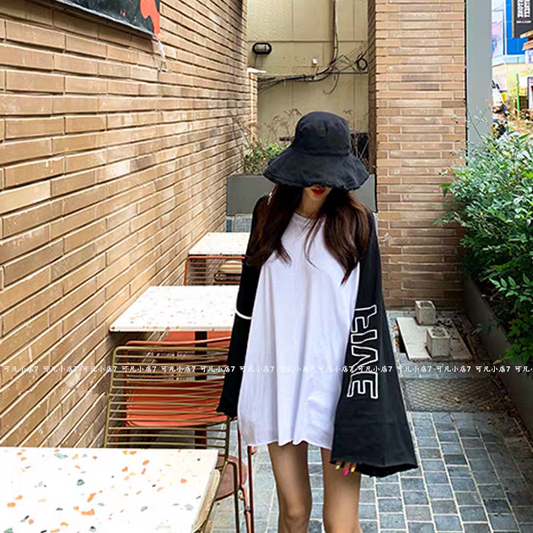 [PRE-ORDER] Korean Style Wide Sleeves Sweatshirt