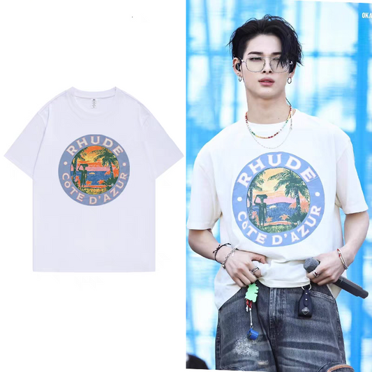 [PRE-ORDER] ENHYPEN NI-KI Casual Rhude T-Shirt