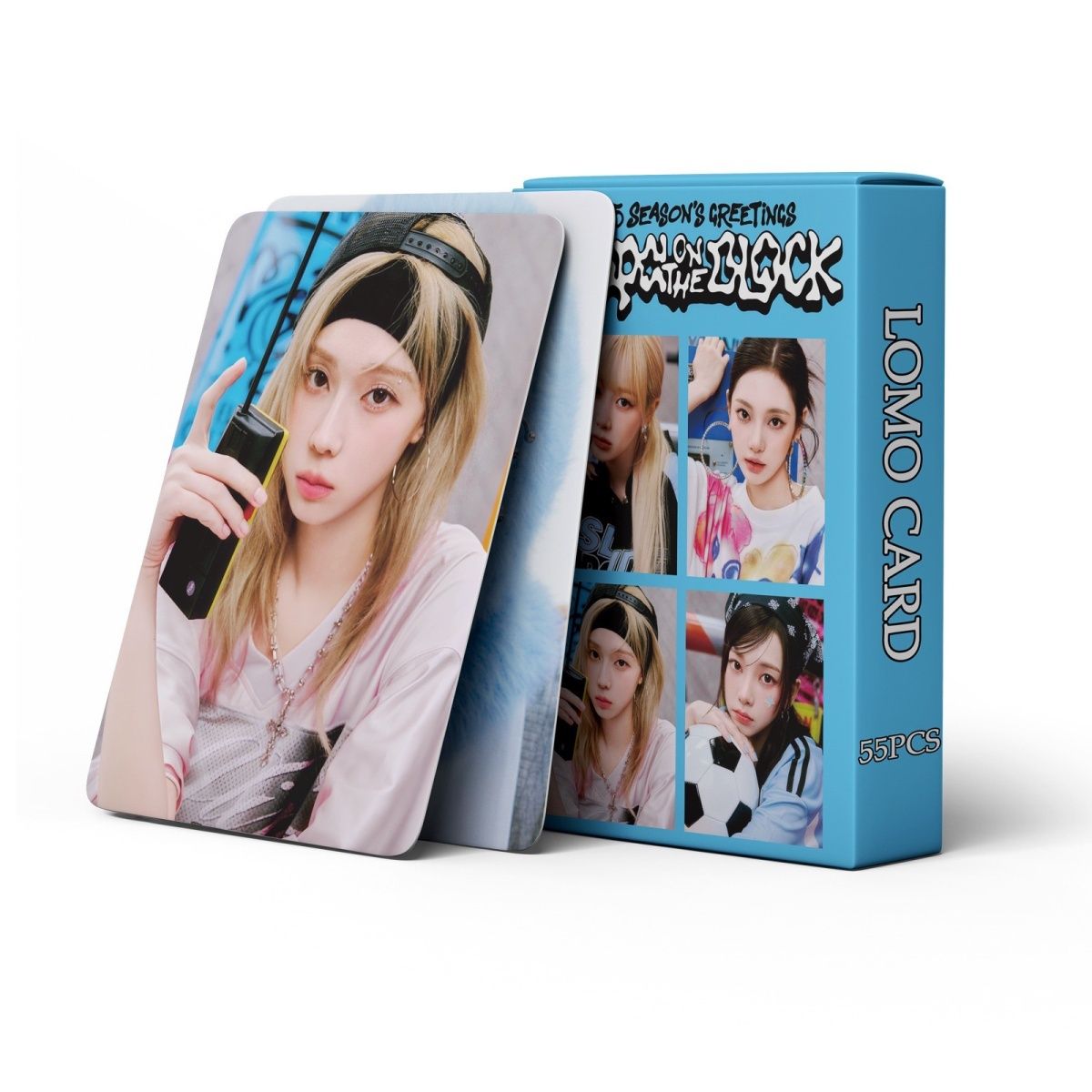 [PRE-ORDER] AESPA On The Block lomocards (55pcs)
