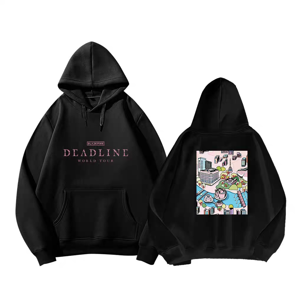 [PRE-ORDER] BLACKPINK 'Deadline' 2025 World Tour Hoodies