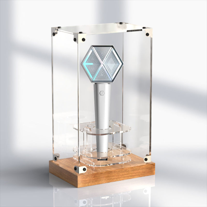 [PRE-ORDER] Transparent Acrylic Display Box for Lightsticks