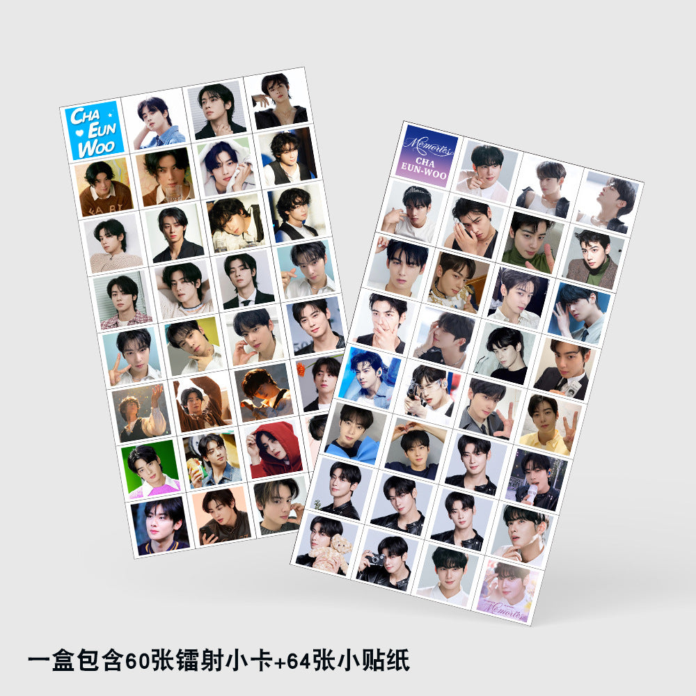 [PRE-ORDER] ASTRO ChA EUN-WOO holographic lomocards (124pcs)