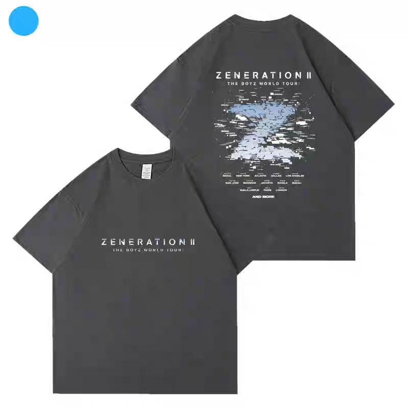[PRE-ORDER] The Boyz 'Zeneration' World Tour T-shirts