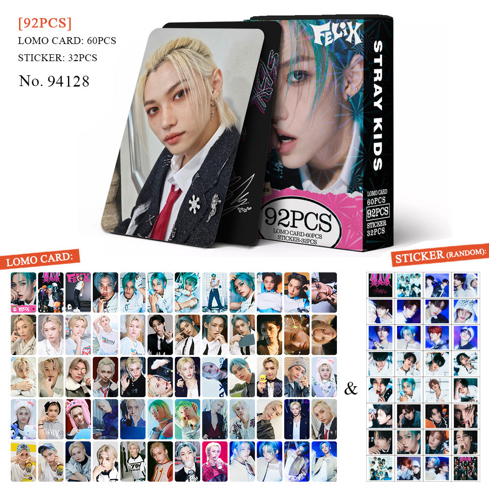 [BULK PRE-ORDER] Set of 5 From ALL BOY GROUPS Lomocard Packs (92pc)