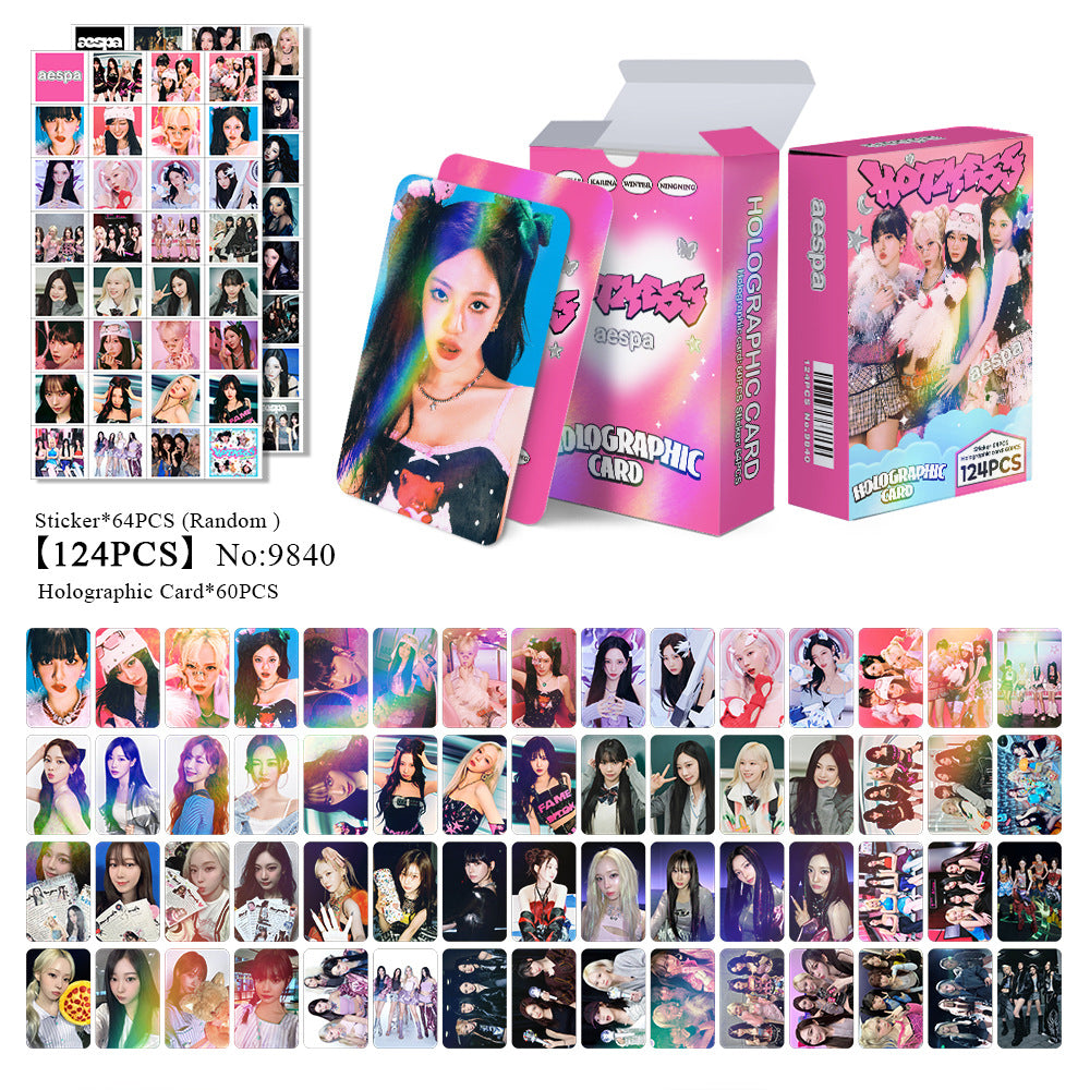 [BULK PRE-ORDER] Set of 5 ALL GIRL GROUPS Lomocard Packs (124pc)