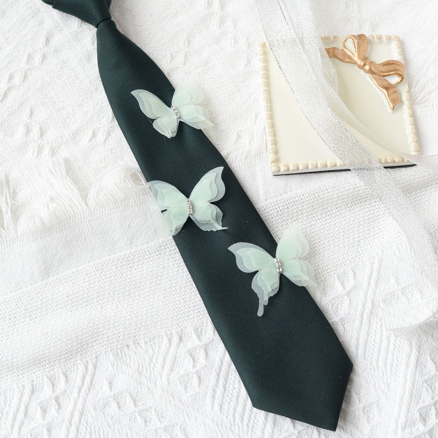 [PRE-ORDER] Korean Style Cute Butterfly Lace Bows for Women