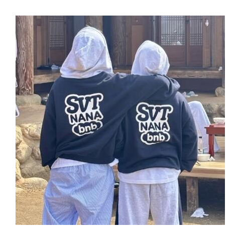 [PRE-ORDER] SEVENTEEN 'Nana Bnb' Cotton Zip-Up Hoodie