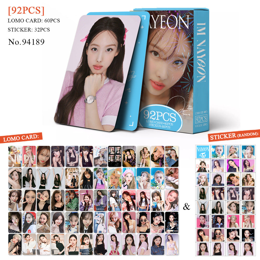 [BULK PRE-ORDER] Set of 5 ALL GIRL GROUPS Lomocard Packs (92pc)
