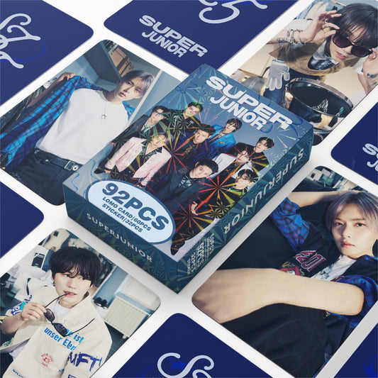 [PRE-ORDER] Super Junior lomocards (92pcs)