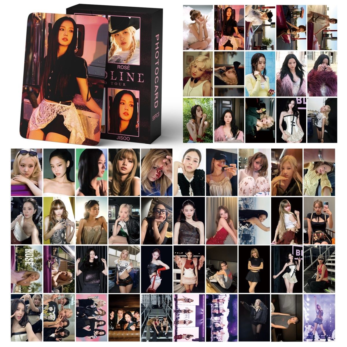[PRE-ORDER] BLACKPINK 'DEADLINE' lomocards (55pcs)