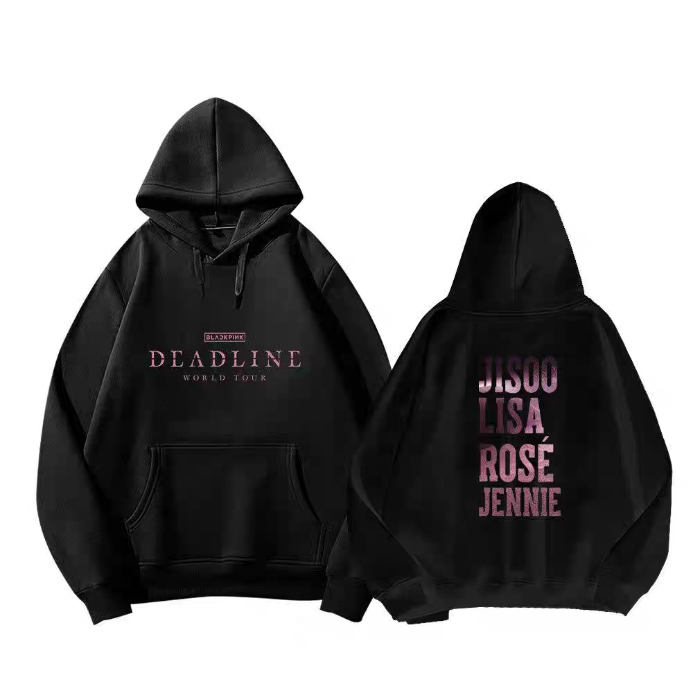 [PRE-ORDER] BLACKPINK 'Deadline' 2025 World Tour Hoodies