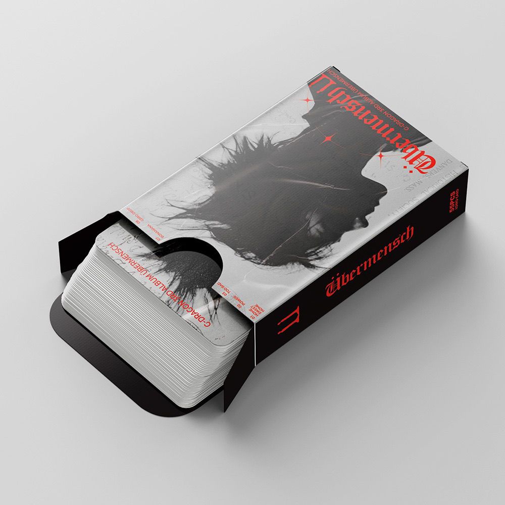 [PRE-ORDER] G-DRAGON Übermensch ver.1 lomocards (55pcs)