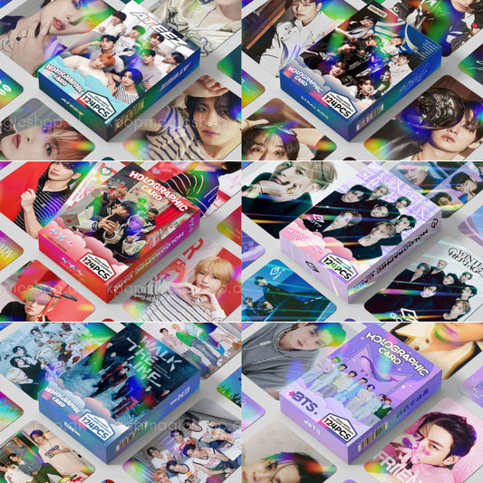 [BULK PRE-ORDER] Set of 5 ALL BOY GROUPS Lomocard Packs (124pc)