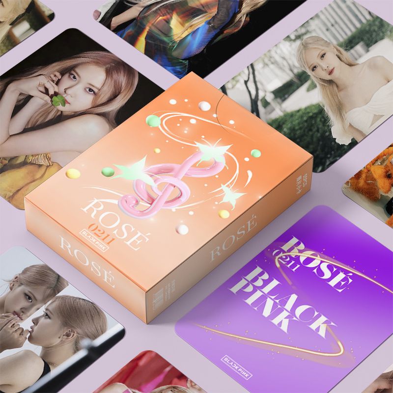 [PRE-ORDER] Blackpink Rose lomocards (55pcs)