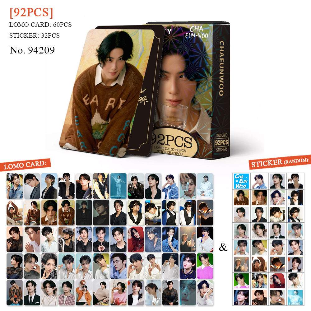 [BULK PRE-ORDER] Set of 5 From ALL BOY GROUPS Lomocard Packs (92pc)