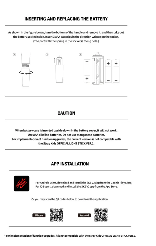 [Në Gjendje] STRAY KIDS - OFFICIAL LIGHT STICK VER.2