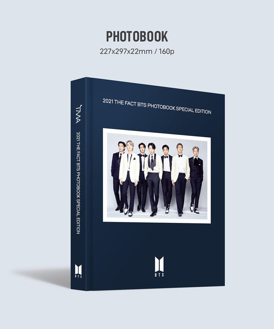 [PRE-ORDER] BTS OFFICIAL 'The Fact' Photobook Special Edition