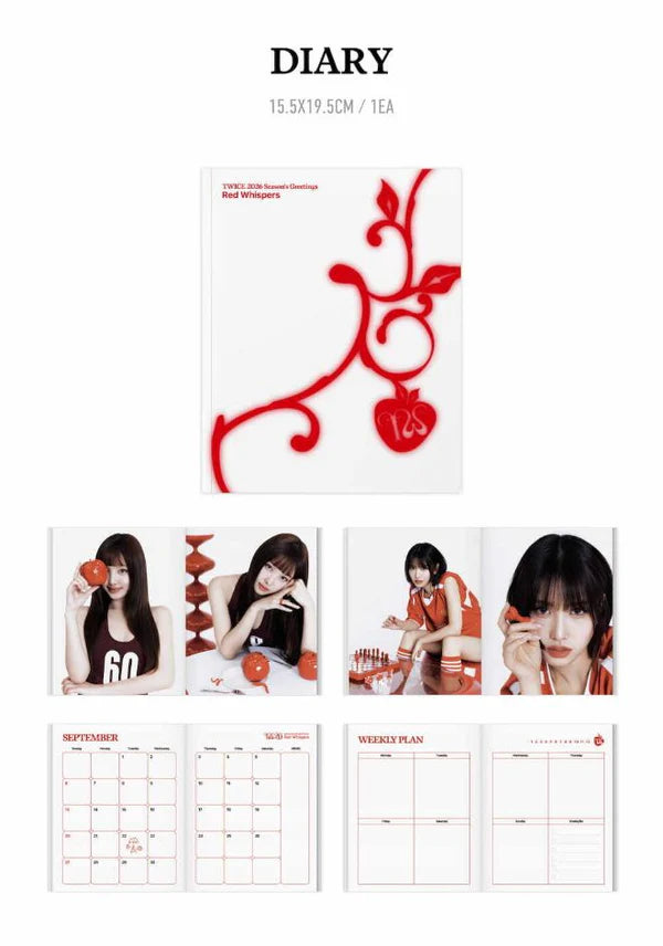 [PRE-ORDER] TWICE  – 2026 Official Season’s Greetings (RED WHISPERS)