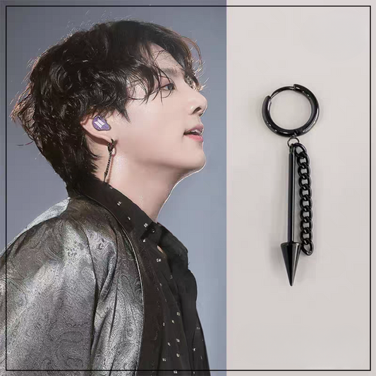 [PRE-ORDER] BTS JUNGKOOK Titanium Steel Earring (single piece)