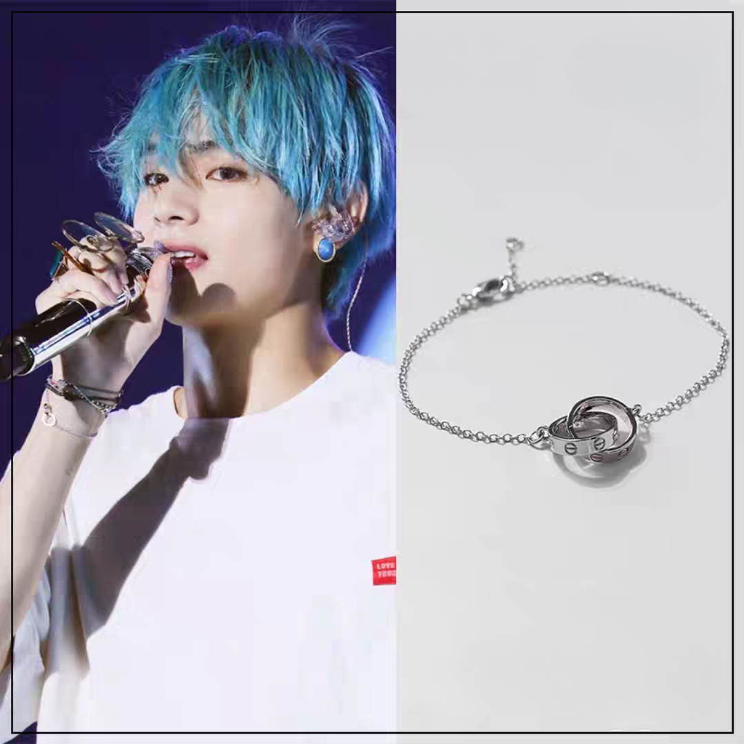 [PRE-ORDER] BTS Taehyung Same Style Sterling Silver