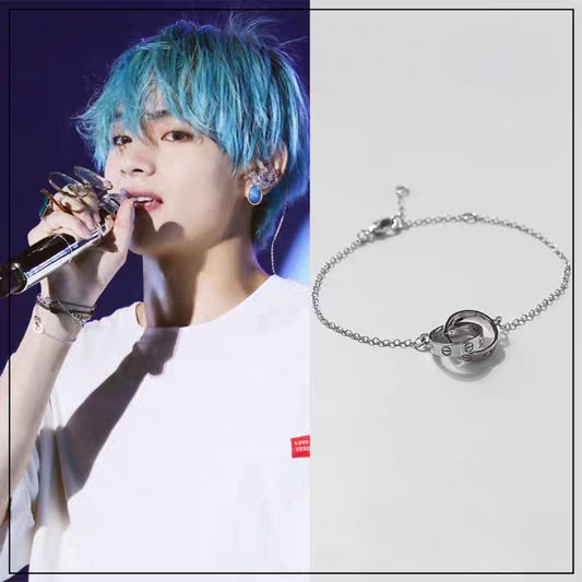 [PRE-ORDER] BTS Taehyung Same Style Sterling Silver