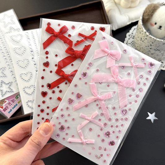[Në Gjendje] Binder Sticker bows & stones
