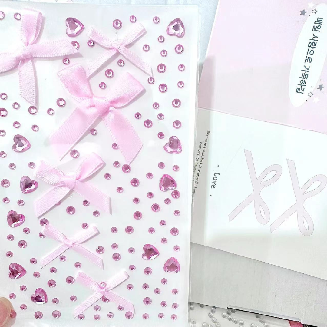 [Në Gjendje] Binder Sticker bows & stones