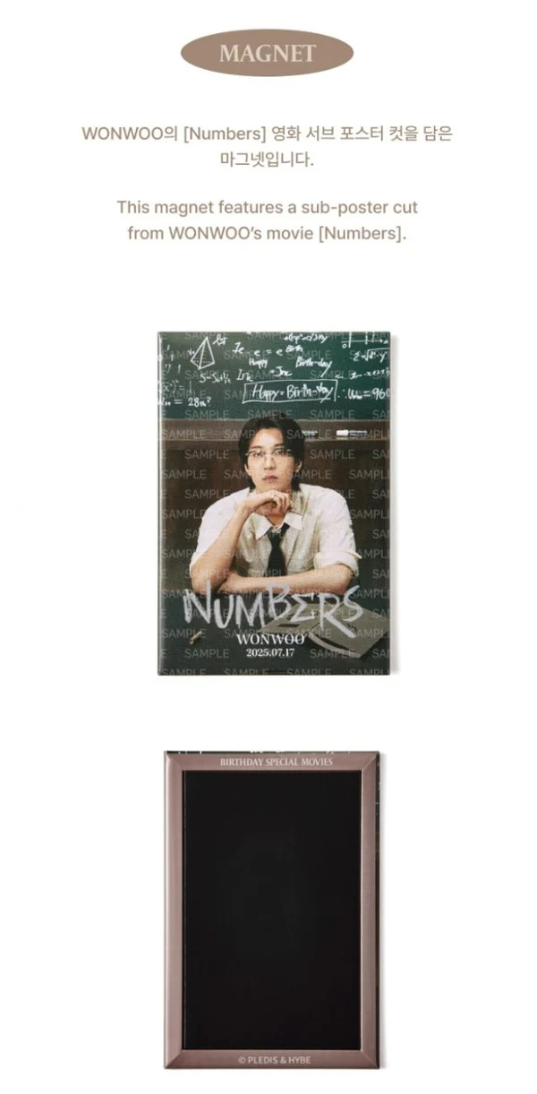 [PRE-ORDER] OFFICIAL SEVENTEEN WONWOO 'Happy Wonwoo Day' BIRTHDAY BOX VER.4
