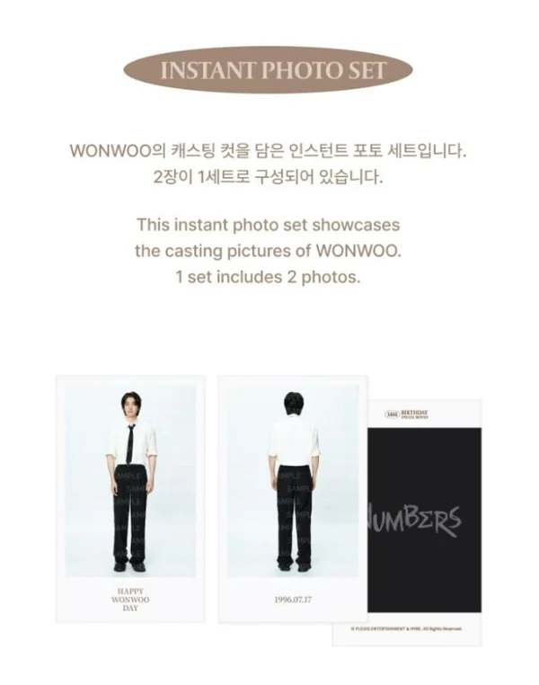 [PRE-ORDER] OFFICIAL SEVENTEEN WONWOO 'Happy Wonwoo Day' BIRTHDAY BOX VER.4